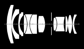 Optisches System des Hartblei Prototyp 4/40 IF TS