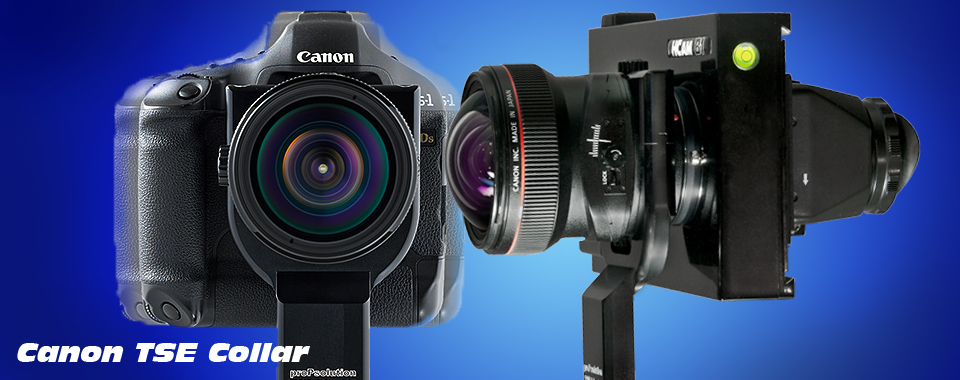 Tripod Collar for Canon 17mm and 24mm TSE