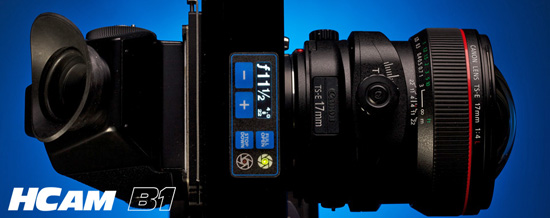 [Photo HCam mit Canon 17mm TS]